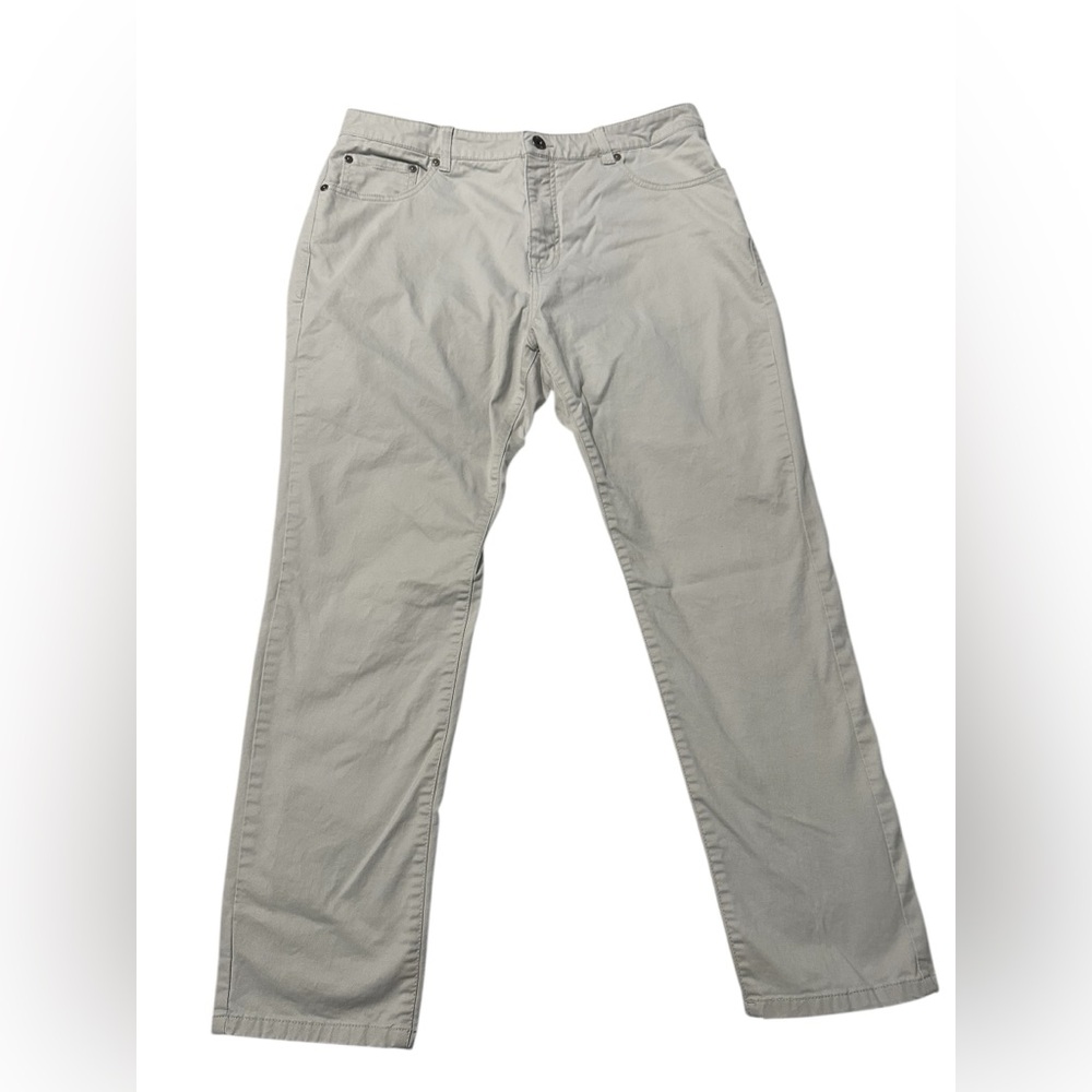 Untuckit Men’s 5-Pocket‎ Chino Pants in light gray  - Size 36x30